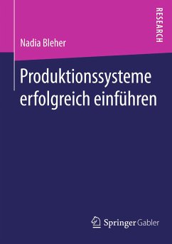 Produktionssysteme erfolgreich einführen (eBook, PDF) - Bleher, Nadia