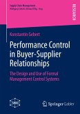 Performance Control in Buyer-Supplier Relationships (eBook, PDF)