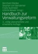 Cover Handbuch zur Verwaltungsreform (eBook, PDF)