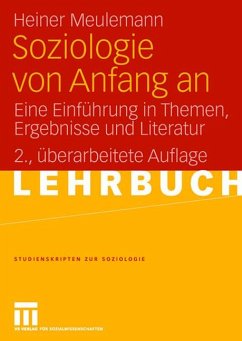 Soziologie von Anfang an (eBook, PDF) - Meulemann, Heiner