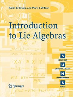 Introduction to Lie Algebras (eBook, PDF) - Erdmann, K.; Wildon, Mark J.