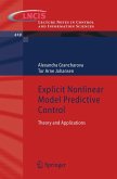 Explicit Nonlinear Model Predictive Control (eBook, PDF)
