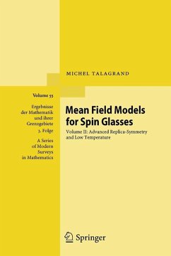 Mean Field Models for Spin Glasses (eBook, PDF) - Talagrand, Michel