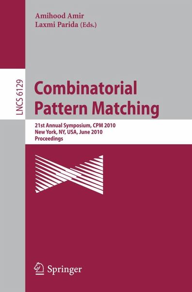 Combinatorial Pattern Matching (eBook, PDF) Combinatorial Pattern Matching (eBook, PDF)