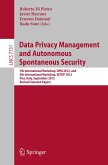 Data Privacy Management and Autonomous Spontaneous Security (eBook, PDF)