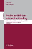 Flexible and Efficient Information Handling (eBook, PDF)