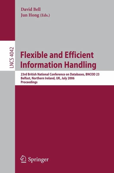 Flexible and Efficient Information Handling (eBook, PDF) Flexible and Efficient Information Handling (eBook, PDF)