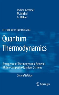 Quantum Thermodynamics (eBook, PDF) - Gemmer, Jochen; Michel, M.; Mahler, Günter