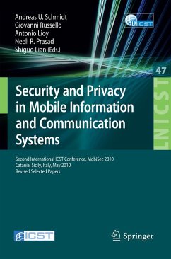 Security and Privacy in Mobile Information and Communication Systems (eBook, PDF)