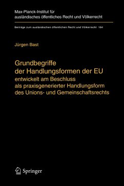 Grundbegriffe der Handlungsformen der EU (eBook, PDF) - Bast, Jürgen