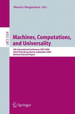 Machines, Computations, and Universality (eBook, PDF)