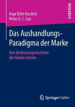 Das Aushandlungs-Paradigma der Marke (eBook, PDF) - Kastens, Inga Ellen; Lux, Peter G. C.