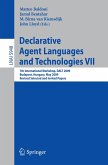 Declarative Agent Languages and Technologies VII (eBook, PDF)