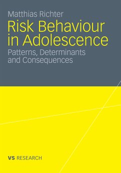 Risk Behaviour in Adolescence (eBook, PDF) - Richter, Matthias