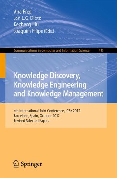 Knowledge Discovery, Knowledge Engineering and Knowledge Management (eBook, PDF)