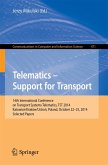 Telematics - Support for Transport (eBook, PDF)