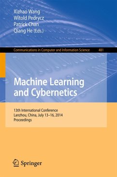 Machine Learning and Cybernetics (eBook, PDF)