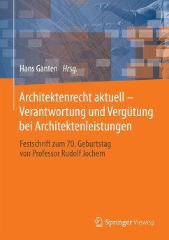 Cover Architektenrecht aktuell - Verantwortung und Vergütung bei Architektenleistungen (eBook, PDF)