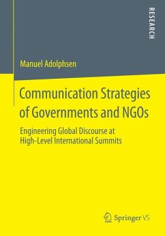 Communication Strategies of Governments and NGOs (eBook, PDF) - Adolphsen, Manuel