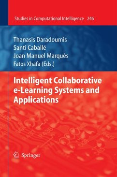 Intelligent Collaborative e-Learning Systems and Applications (eBook, PDF)