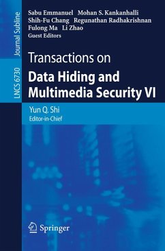 Transactions on Data Hiding and Multimedia Security VI (eBook, PDF)