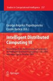 Intelligent Distributed Computing III (eBook, PDF)
