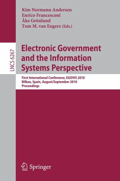 Cover Electronic Government and the Information Systems Perspective (eBook, PDF)