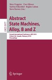 Abstract State Machines, Alloy, B and Z (eBook, PDF)