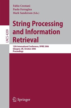 String Processing and Information Retrieval (eBook, PDF)