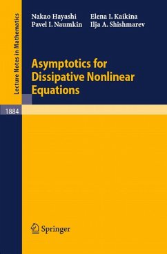 Cover Asymptotics for Dissipative Nonlinear Equations (eBook, PDF)