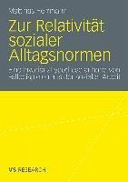 Zur Relativität sozialer Alltagsnormen (eBook, PDF) - Herrmann, Matthias