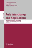 Rule Interchange and Applications (eBook, PDF)