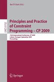 Principles and Practice of Constraint Programming - CP 2009 (eBook, PDF)