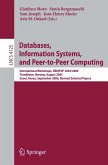 Databases, Information Systems, and Peer-to-Peer Computing (eBook, PDF)