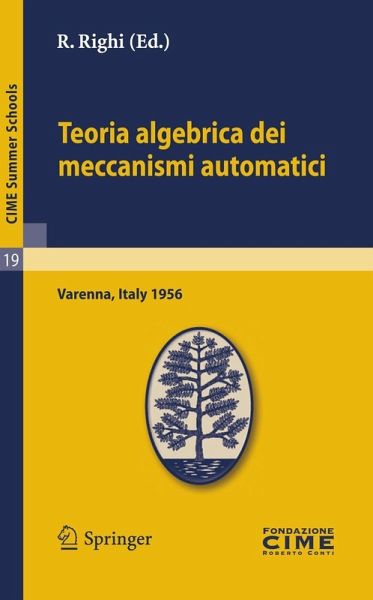 Teoria algebrica dei meccanismi automatici (eBook, PDF) Teoria algebrica dei meccanismi automatici (eBook, PDF)