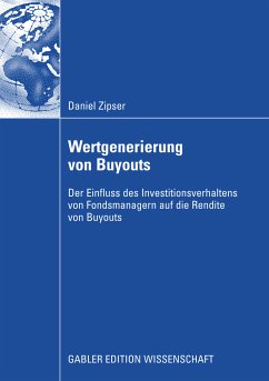 Wertgenerierung von Buyouts (eBook, PDF) - Zipser, Daniel