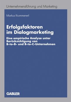 Erfolgsfaktoren im Dialogmarketing (eBook, PDF) - Krummenerl, Markus