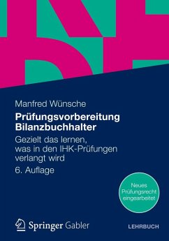 Prüfungsvorbereitung Bilanzbuchhalter (eBook, PDF) - Wünsche, Manfred