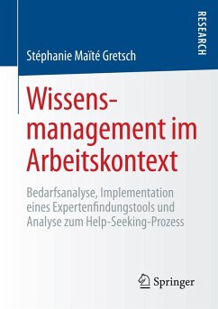 Wissensmanagement im Arbeitskontext (eBook, PDF) - Gretsch, Stéphanie Maïté
