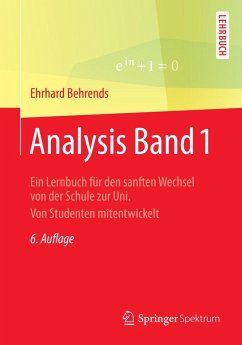 Analysis Band 1 (eBook, PDF) - Behrends, Ehrhard