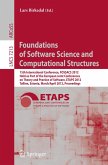 Foundations of Software Science and Computational Structures (eBook, PDF)