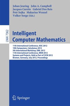 Intelligent Computer Mathematics (eBook, PDF)