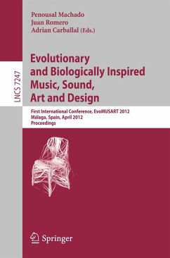 Cover Evolutionary and Biologically Inspired Music, Sound, Art and Design (eBook, PDF)