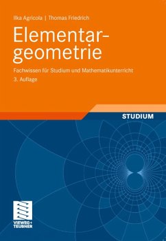 Elementargeometrie (eBook, PDF) - Agricola, Ilka; Friedrich, Thomas