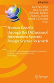 Human Benefit through the Diffusion of Information Systems Design Science Research (eBook, PDF)
