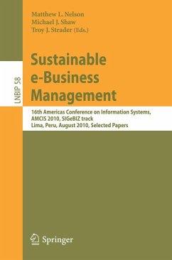 Sustainable e-Business Management (eBook, PDF)
