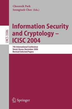 Information Security and Cryptology - ICISC 2004 (eBook, PDF)