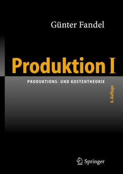 Produktion I (eBook, PDF) - Fandel, Günter