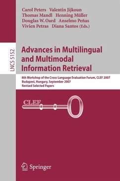 Cover Advances in Multilingual and Multimodal Information Retrieval (eBook, PDF)