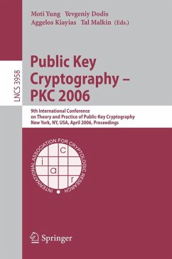 Cover Public Key Cryptography - PKC 2006 (eBook, PDF)